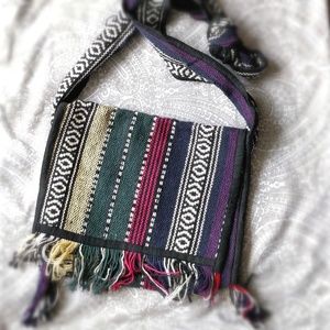 Bohemian Multicolor Fabric Purse
